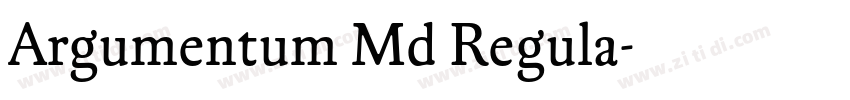 Argumentum Md Regula字体转换
